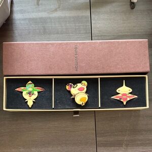 Louis Vuitton Multicolor Enamel Pin